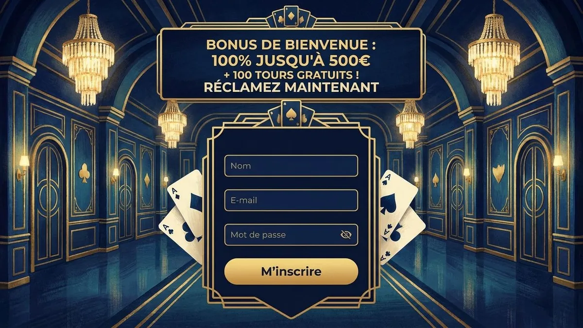 Inscription avec bonus
